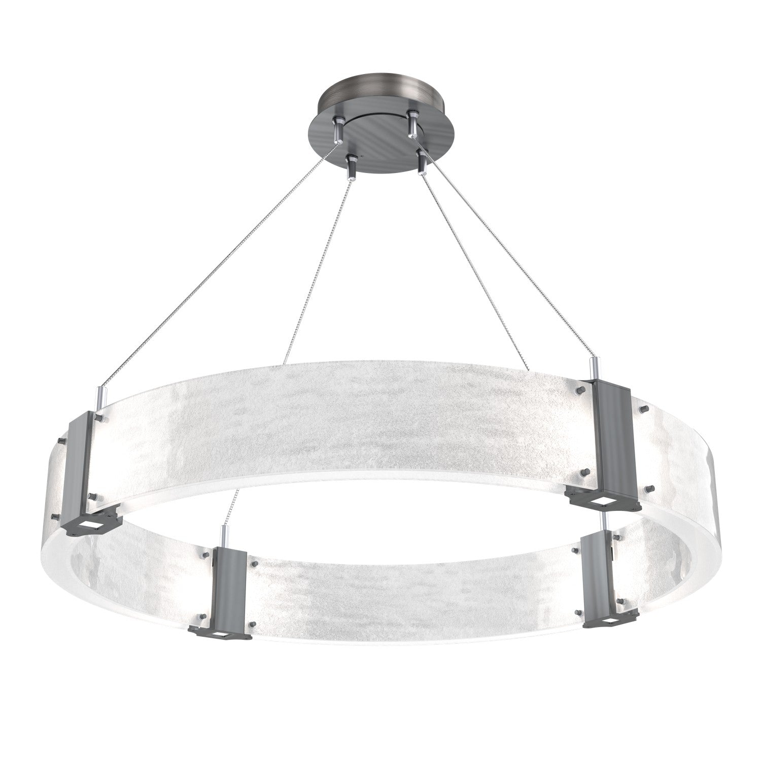 Hammerton Studio - CHB0042-33-GM-CG-CA1-L1 - LED Chandelier - Parallel - Gunmetal