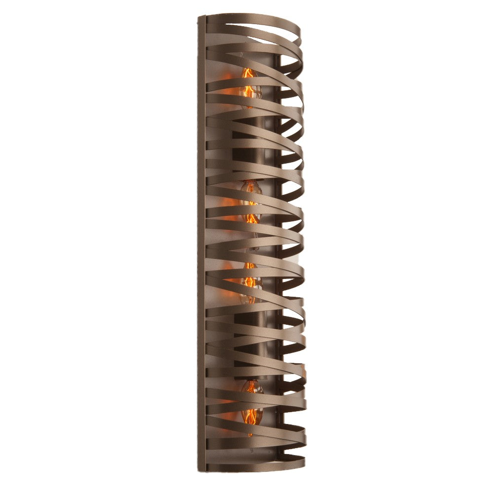 Hammerton Studio - CSB0013-24-FB-0-E2 - Wall Sconce - Tempest - Flat Bronze