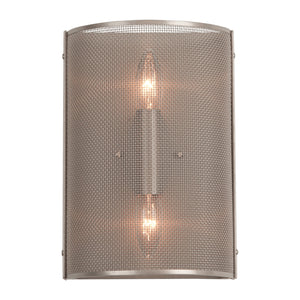 Hammerton Studio - CSB0019-11-BS-0-E1 - Wall Sconce - Uptown Mesh - Beige Silver