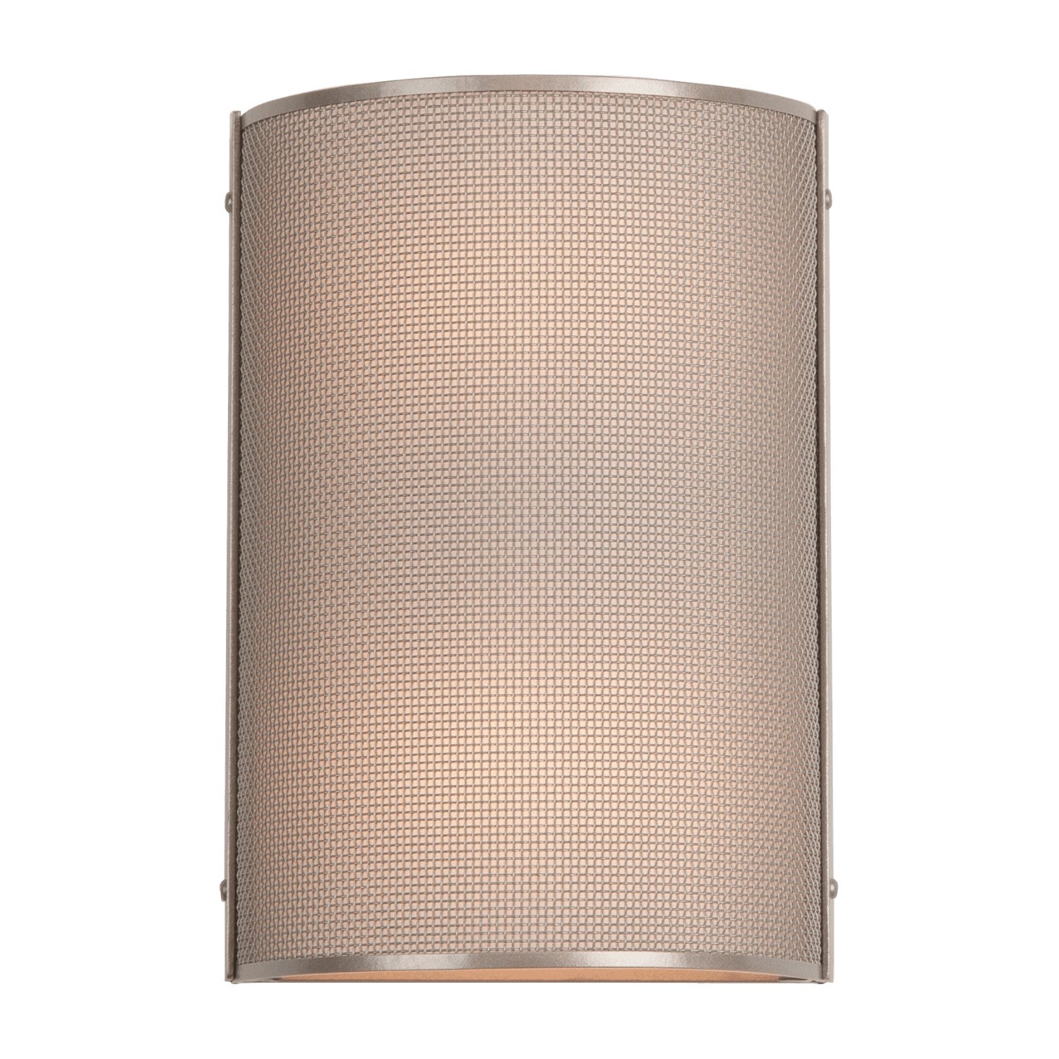 Hammerton Studio - CSB0019-11-BS-F-E1 - Wall Sconce - Uptown Mesh - Beige Silver