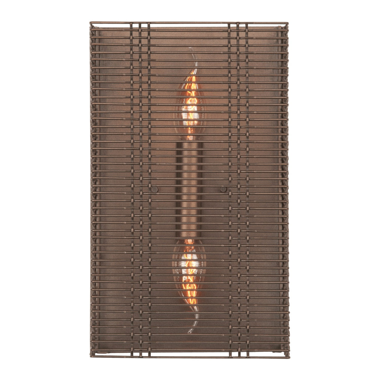Hammerton Studio - CSB0020-13-FB-0-E1 - Wall Sconce - Downtown Mesh - Flat Bronze