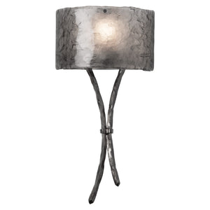 Hammerton Studio - CSB0032-0B-GM-BG-E2 - One Light Wall Sconce - Ironwood - Gunmetal