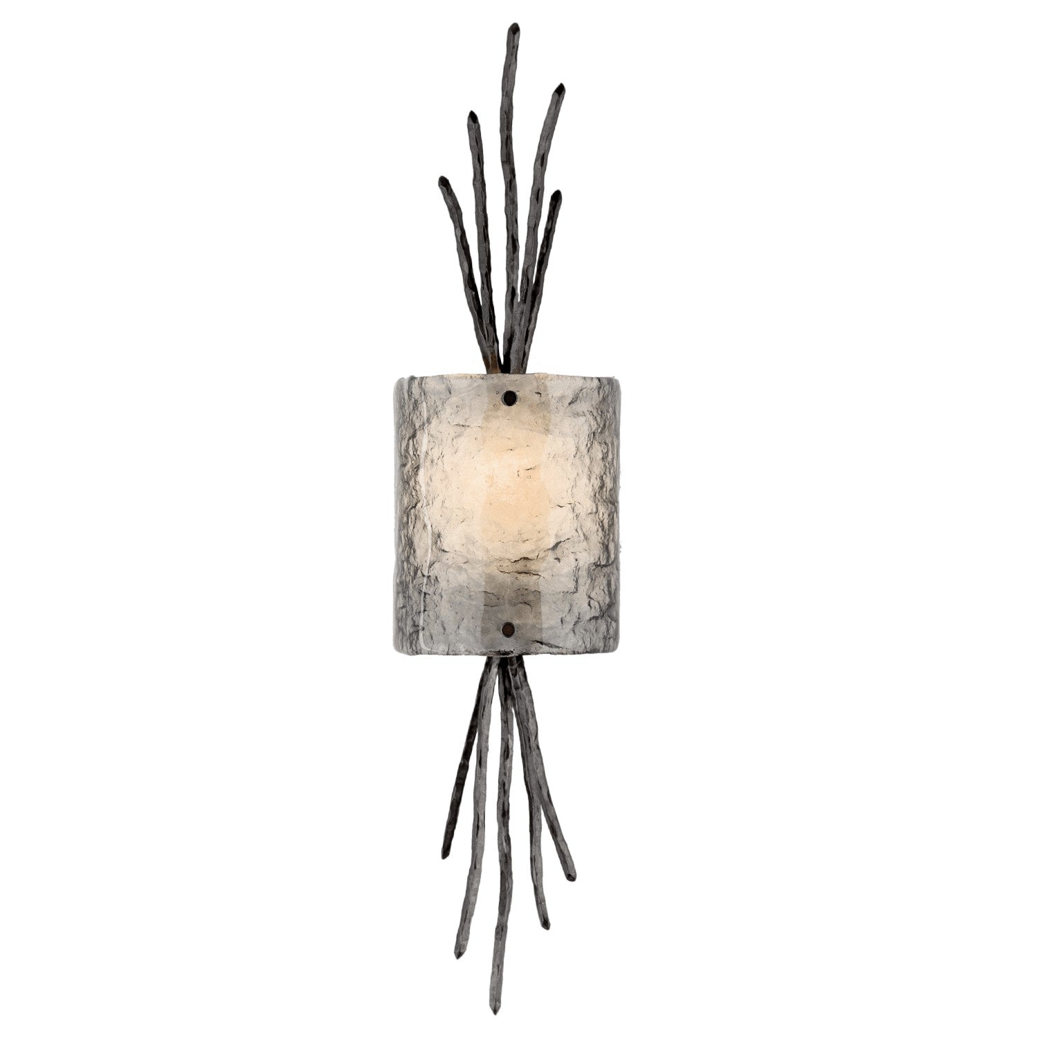 Hammerton Studio - CSB0032-0D-GM-SG-E2 - One Light Wall Sconce - Ironwood - Gunmetal