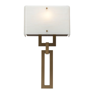 Hammerton Studio - CSB0033-0C-SN-BG-E2 - One Light Wall Sconce - Carlyle - Satin Nickel