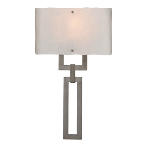 Hammerton Studio - CSB0033-0C-SN-FG-E2 - One Light Wall Sconce - Carlyle - Satin Nickel