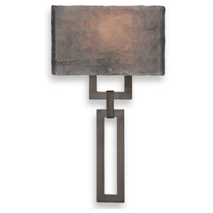 Hammerton Studio - CSB0033-0C-SN-SG-E2 - One Light Wall Sconce - Carlyle - Satin Nickel