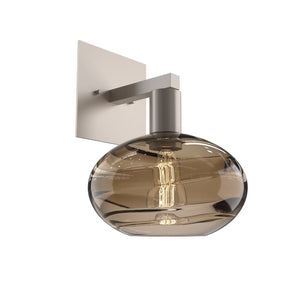 Hammerton Studio - IDB0036-11-BS-OB-E2 - One Light Wall Sconce - Coppa - Beige Silver