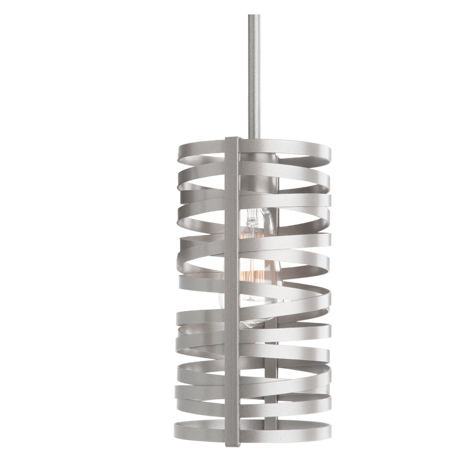 Hammerton Studio - LAB0013-11-BS-0-001-E2 - One Light Pendant - Tempest - Beige Silver