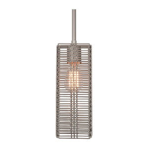 Hammerton Studio - LAB0020-11-BS-0-001-E2 - Pendant - Downtown Mesh - Beige Silver