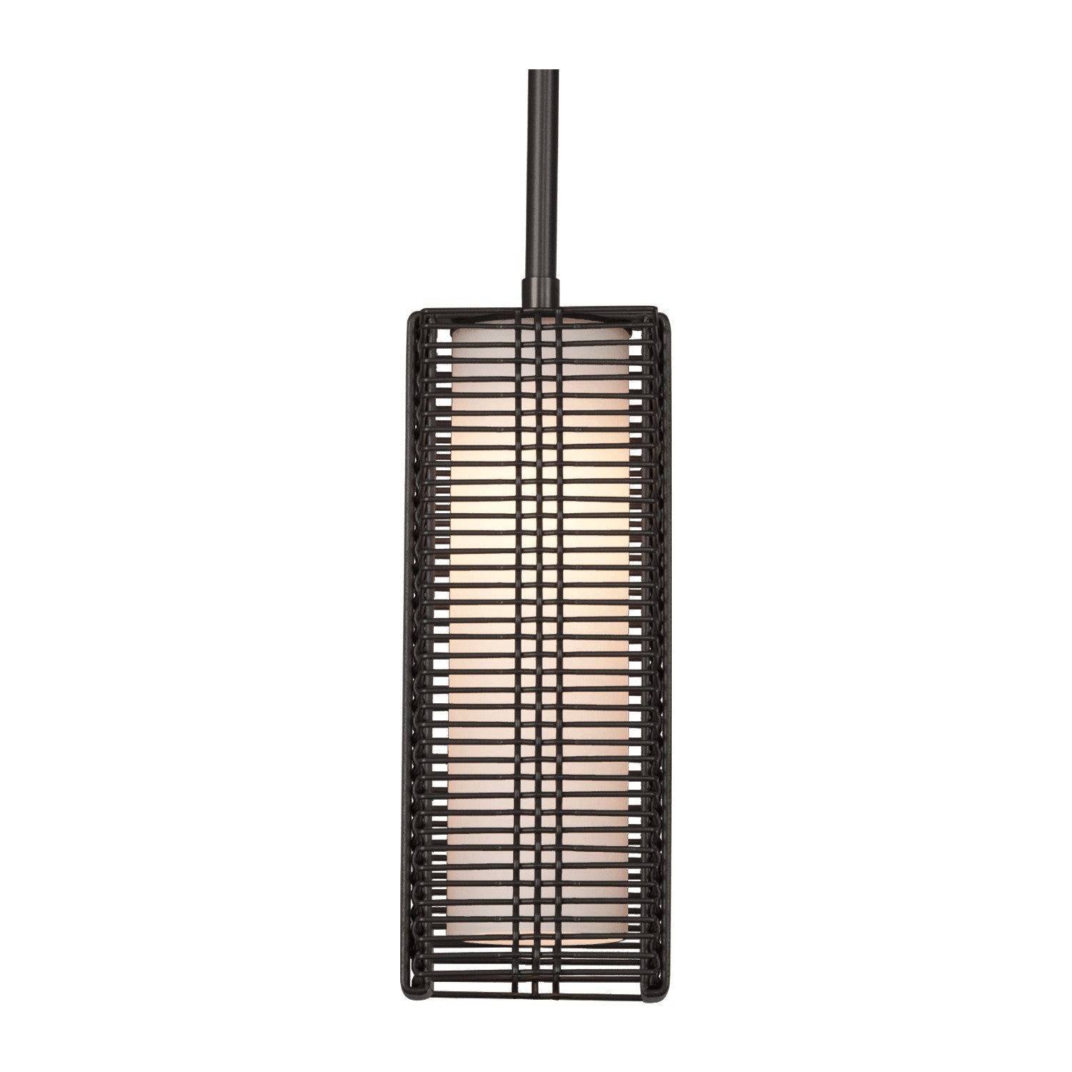 Hammerton Studio - LAB0020-11-BS-F-C01-E2 - Pendant - Downtown Mesh - Beige Silver