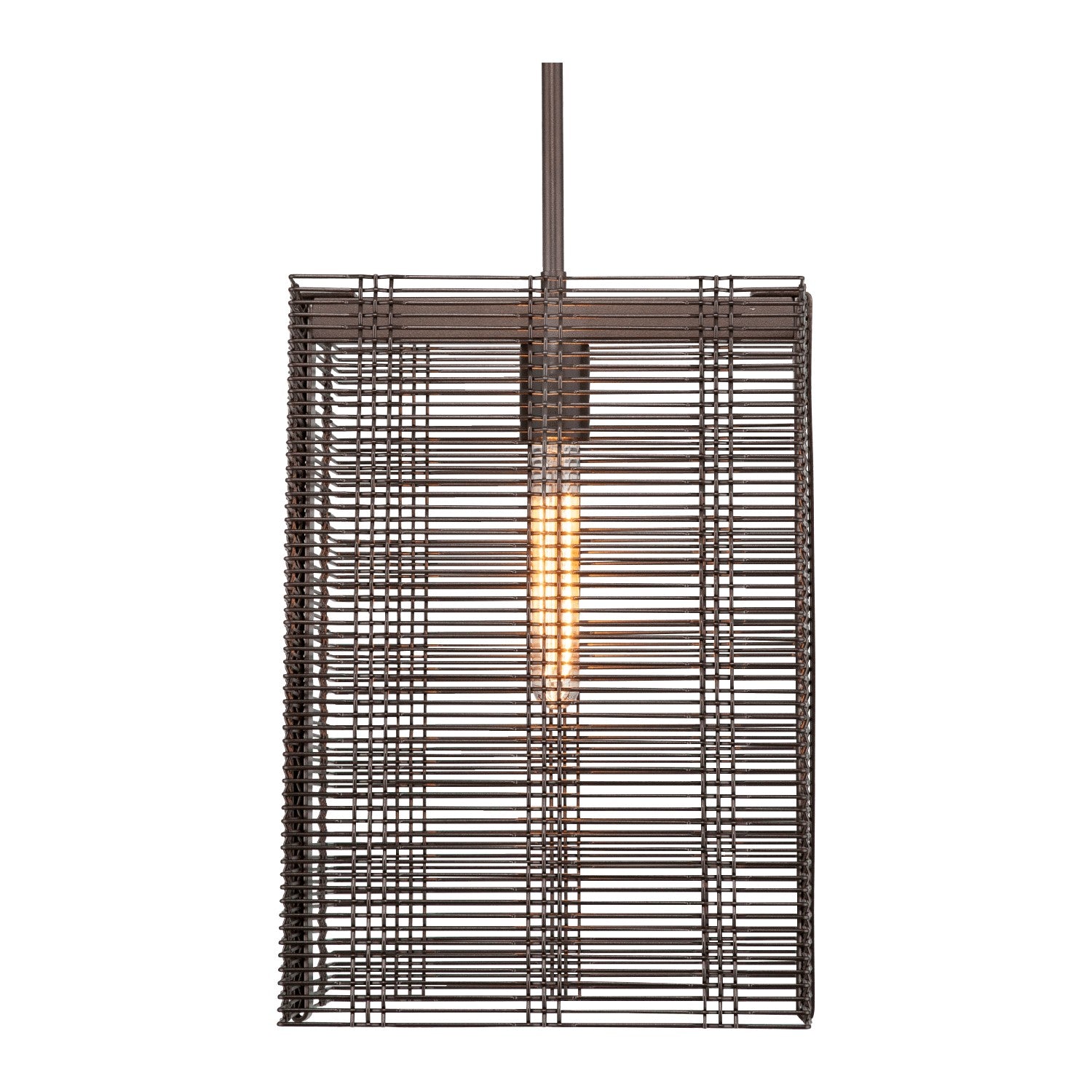 Hammerton Studio - LAB0020-16-BS-0-001-E2 - Pendant - Downtown Mesh - Beige Silver