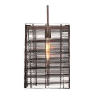 Hammerton Studio - LAB0020-16-BS-0-001-E2 - Pendant - Downtown Mesh - Beige Silver