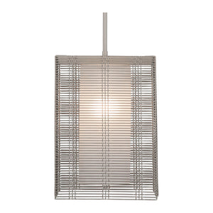 Hammerton Studio - LAB0020-16-BS-F-001-E2 - Pendant - Downtown Mesh - Beige Silver