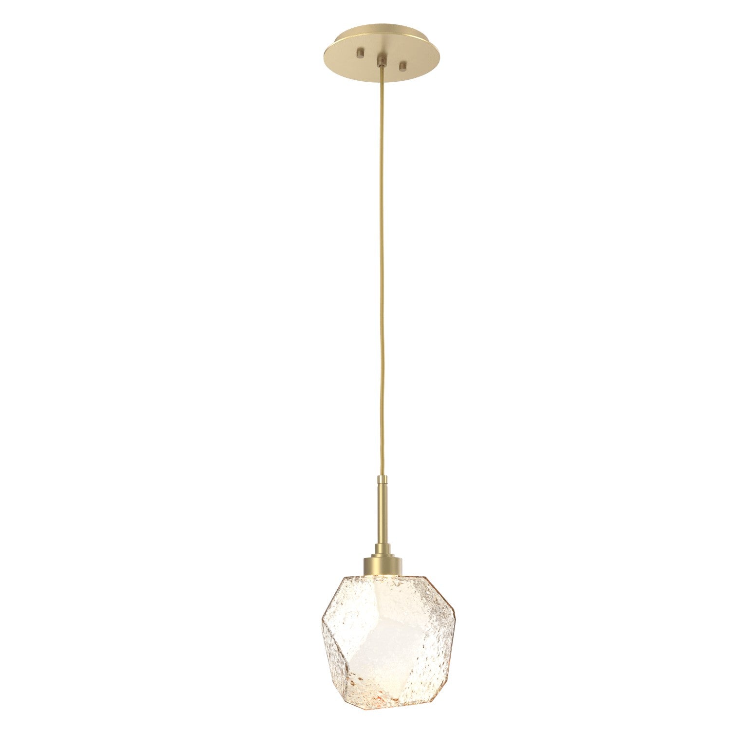 Hammerton Studio - LAB0039-01-GB-A-C01-L1 - LED Pendant - Gem - Gilded Brass