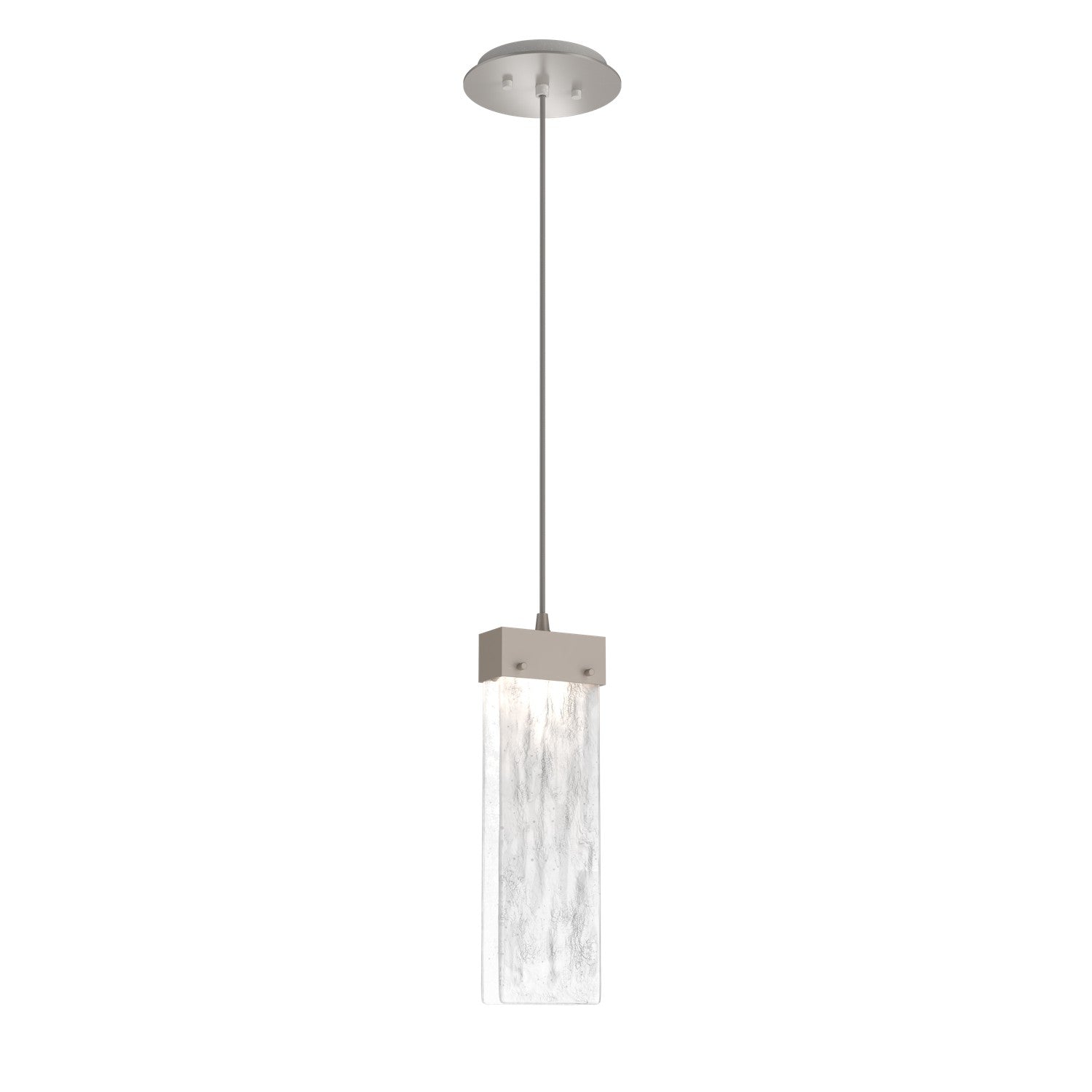 Hammerton Studio - LAB0042-01-BS-CG-C01-L1 - LED Pendant - Parallel - Beige Silver