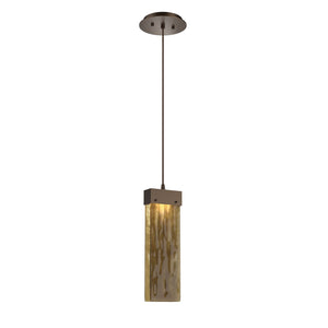 Hammerton Studio - LAB0042-01-FB-BG-C01-L1 - LED Pendant - Parallel - Flat Bronze