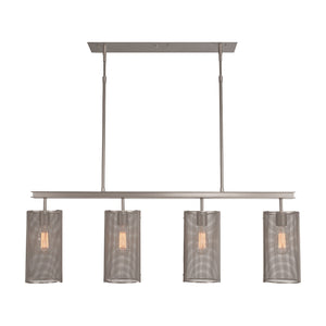 Hammerton Studio - PLB0019-43-BS-0-001-E2 - Pendant - Uptown Mesh - Beige Silver