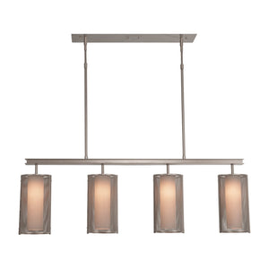 Hammerton Studio - PLB0019-43-BS-F-001-E2 - Pendant - Uptown Mesh - Beige Silver