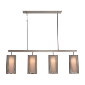 Hammerton Studio - PLB0019-43-BS-F-001-L1 - LED Pendant - Uptown Mesh - Beige Silver