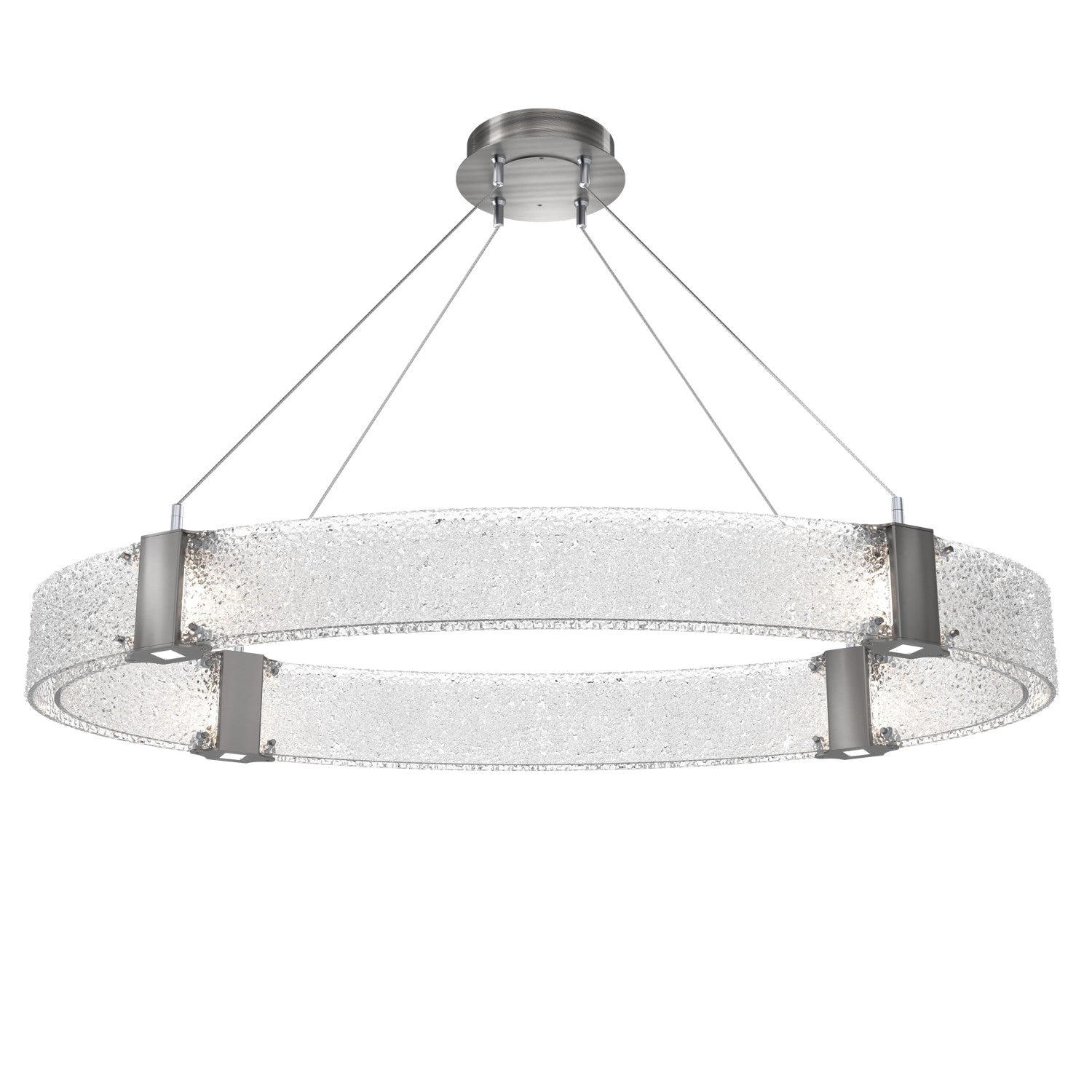 Hammerton Studio - PLB0042-44-SN-CR-CA1-L1 - LED Chandelier - Parallel - Satin Nickel