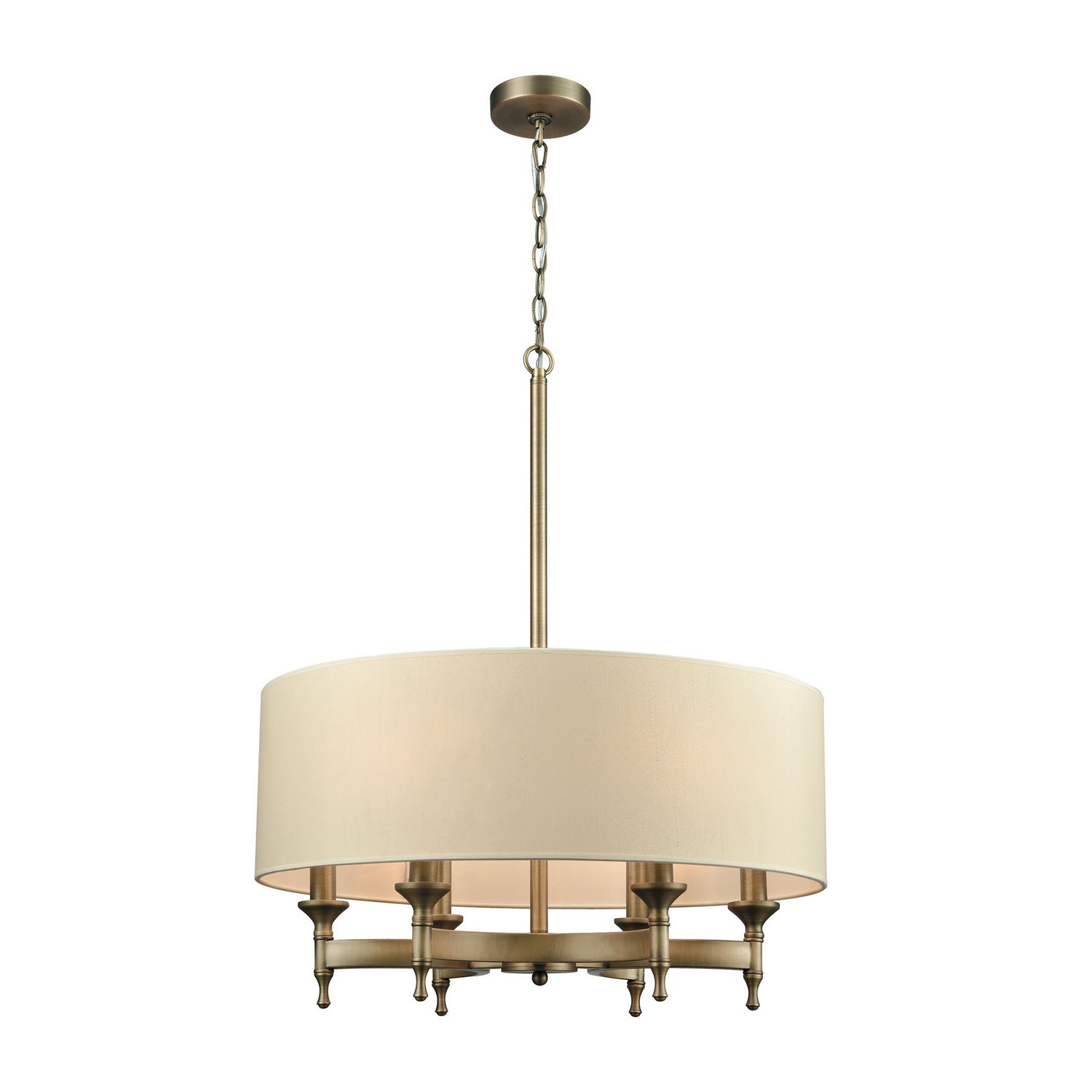 ELK Home - 10264/6 - Six Light Chandelier - Pembroke - Antique Brass