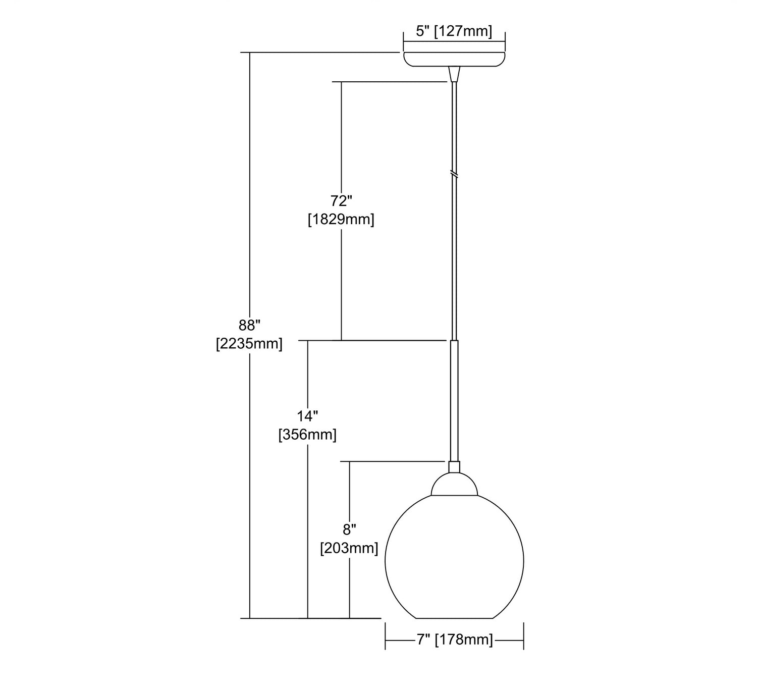 ELK Home - 10741/1 - One Light Mini Pendant - Spatter - Polished Chrome