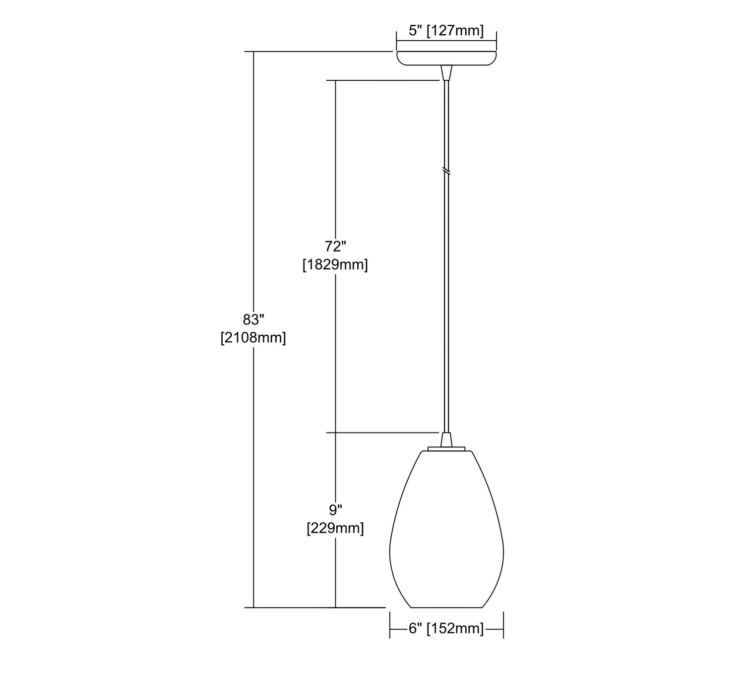 ELK Home - 10770/1 - One Light Mini Pendant - Lagoon - Satin Nickel