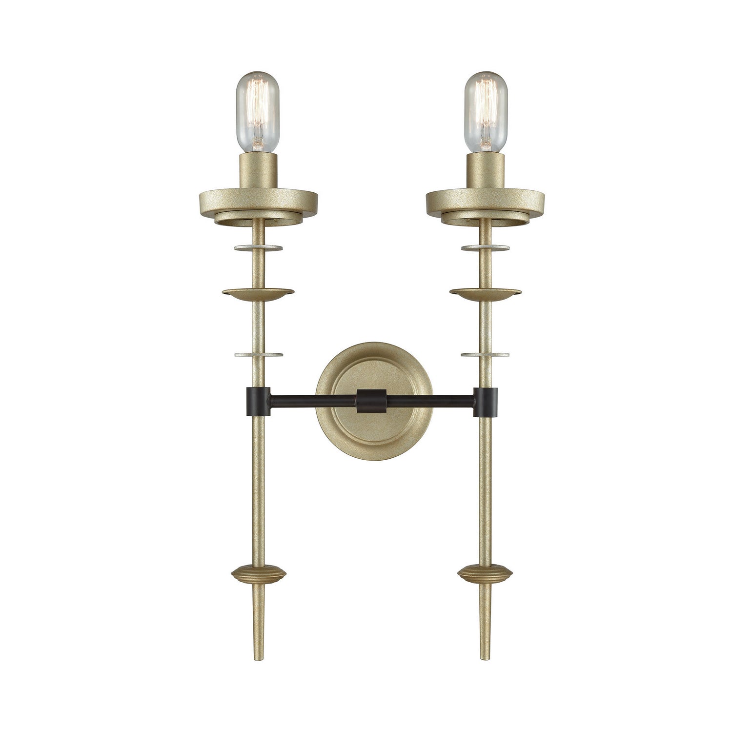 ELK Home - D3570 - Two Light Wall Sconce - Orion - Antique Gold Leaf