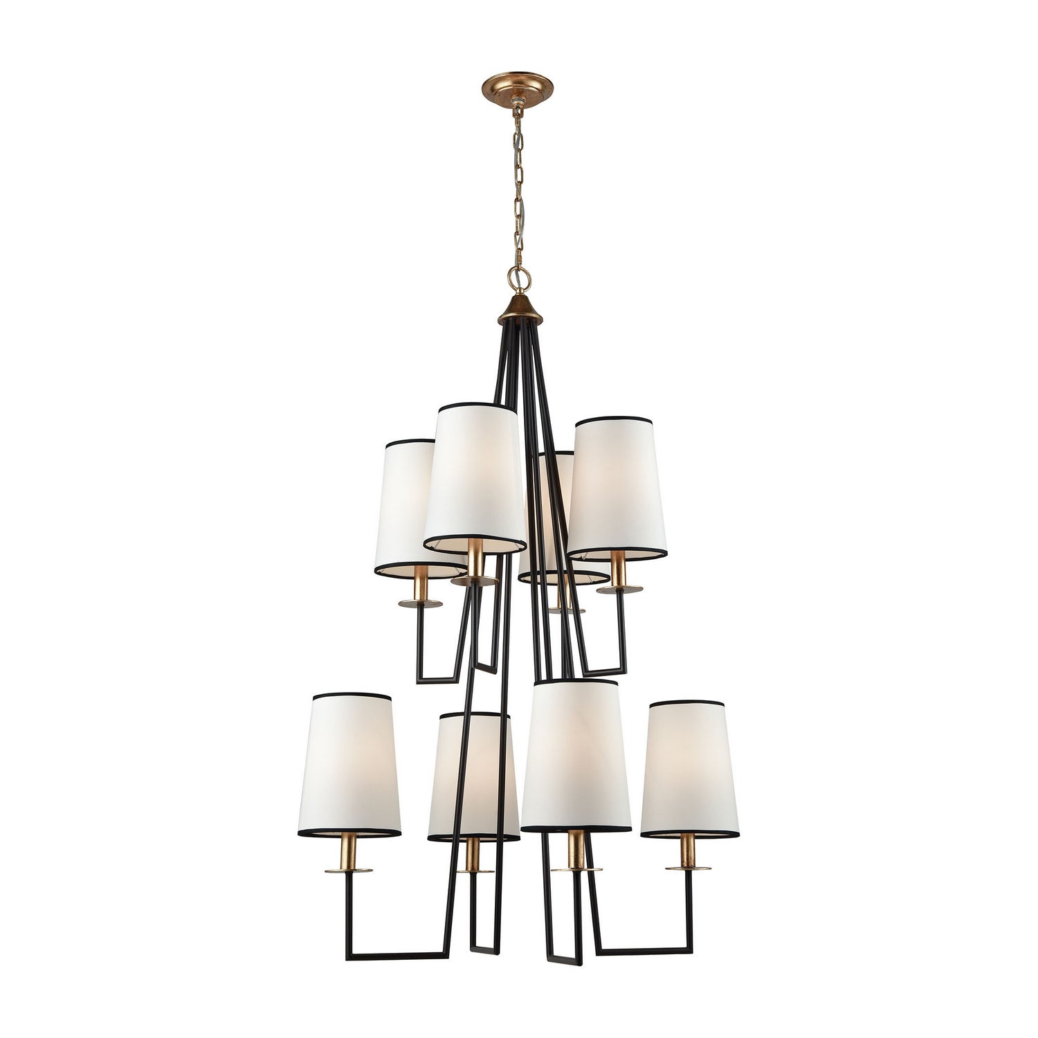 ELK Home - D3573 - Eight Light Chandelier - Nico - Oil Rubbed Bronze