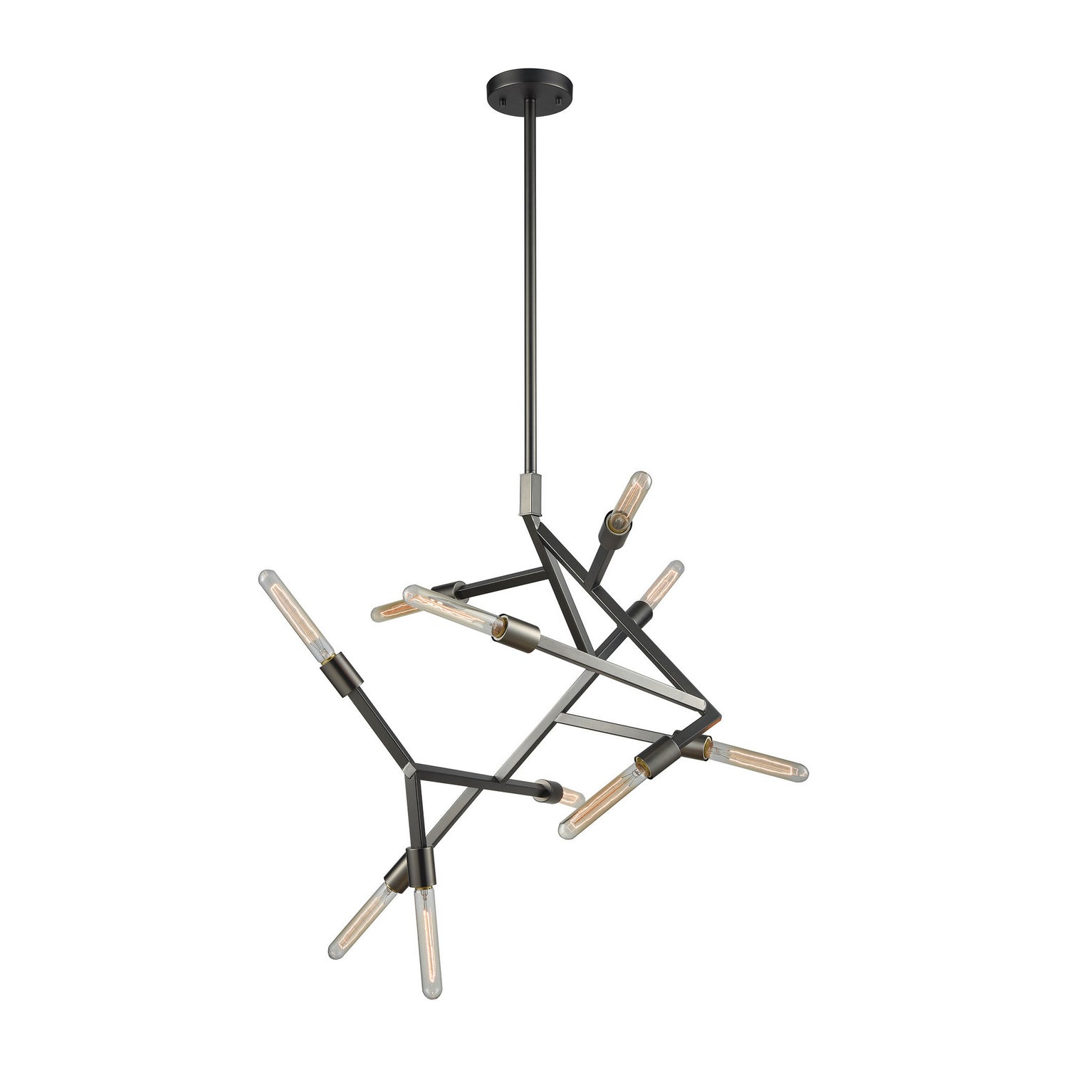 ELK Home - 11859/10 - Ten Light Chandelier - Free Form - Dark Graphite