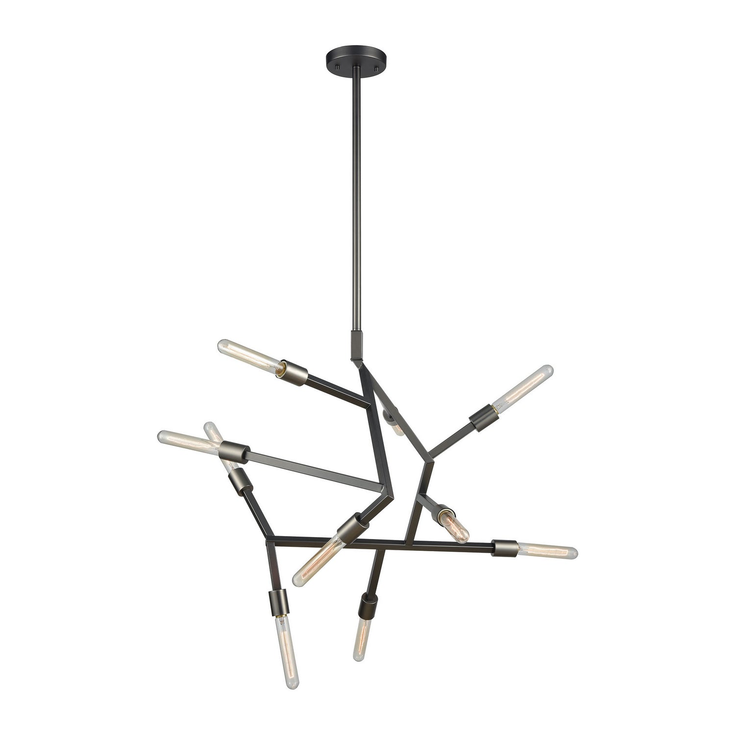 ELK Home - 11859/10 - Ten Light Chandelier - Free Form - Dark Graphite