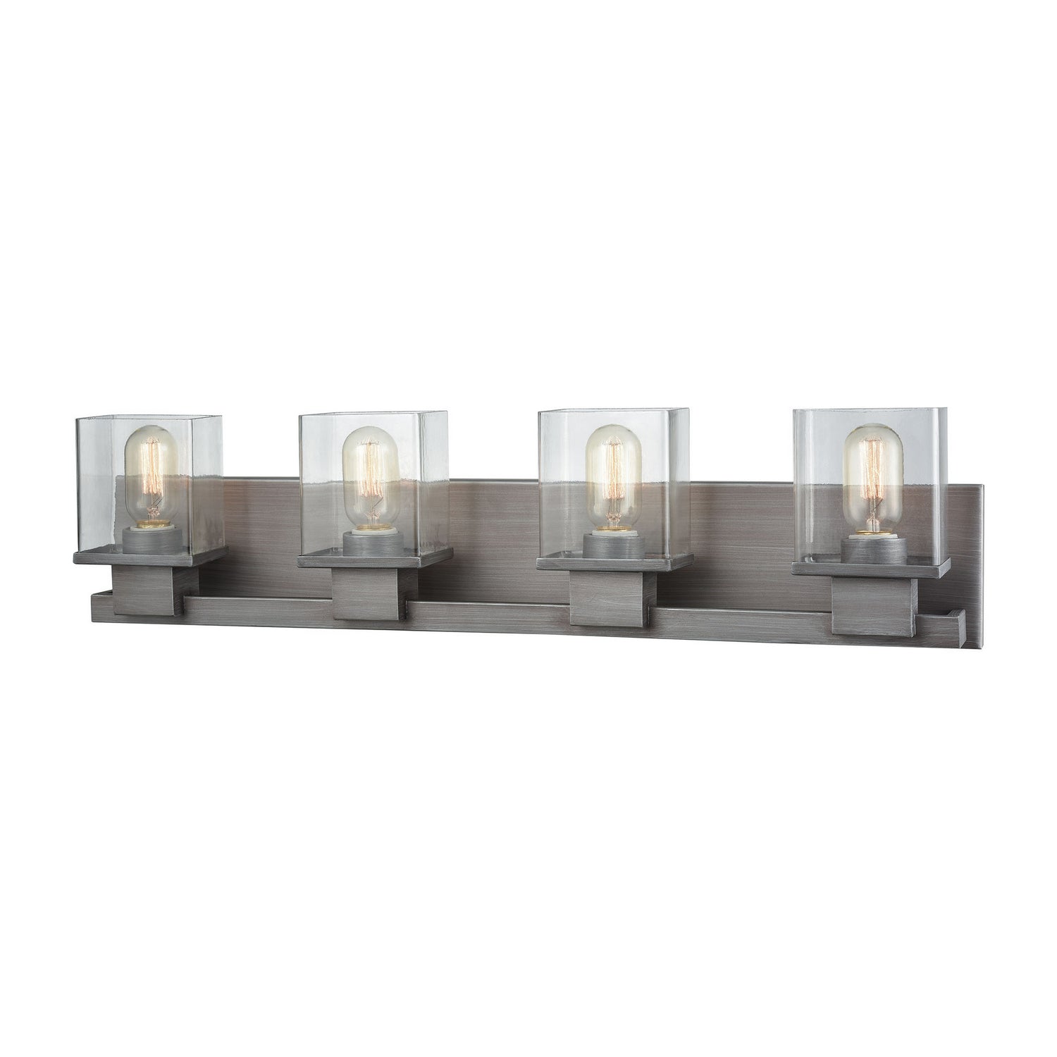 ELK Home - 11943/4 - Four Light Vanity - Hotelier - Weathered Zinc