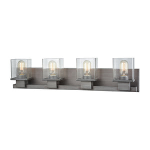 ELK Home - 11943/4 - Four Light Vanity - Hotelier - Weathered Zinc