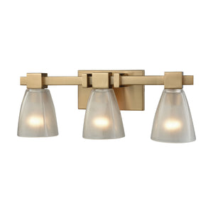 ELK Home - 11992/3 - Three Light Vanity - Ensley - Satin Brass