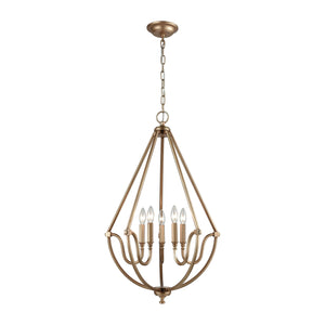 ELK Home - 12842/5 - Five Light Chandelier - Stanton - Matte Gold