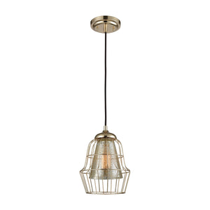 ELK Home - 14266/1 - One Light Mini Pendant - Yardley - Polished Gold