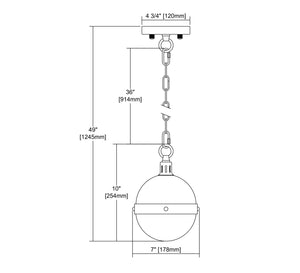 ELK Home - 14474/1 - One Light Mini Pendant - Harmelin - Matte Black