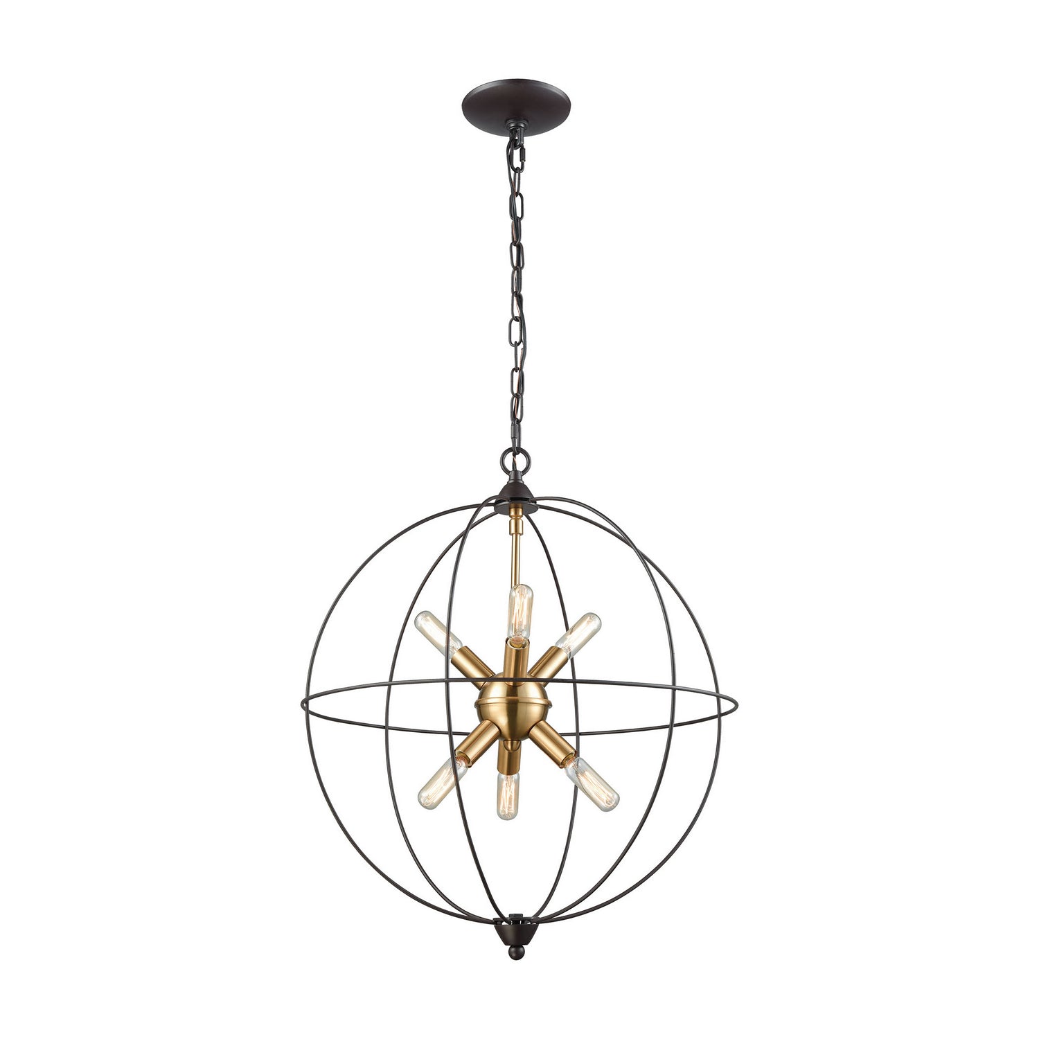 ELK Home - 14511/6 - Six Light Chandelier - Loftin - Oil Rubbed Bronze