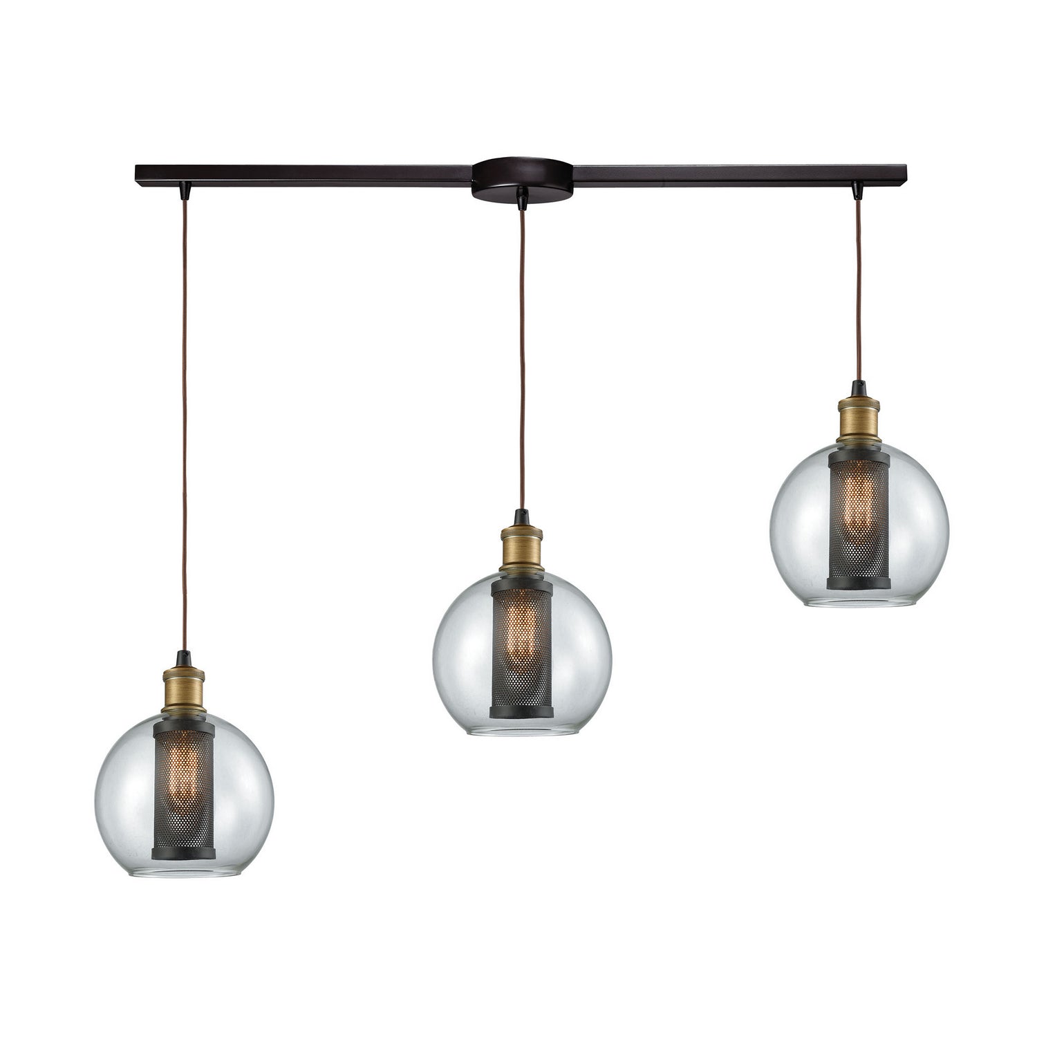 ELK Home - 14530/3L - Three Light Pendant - Bremington - Oil Rubbed Bronze