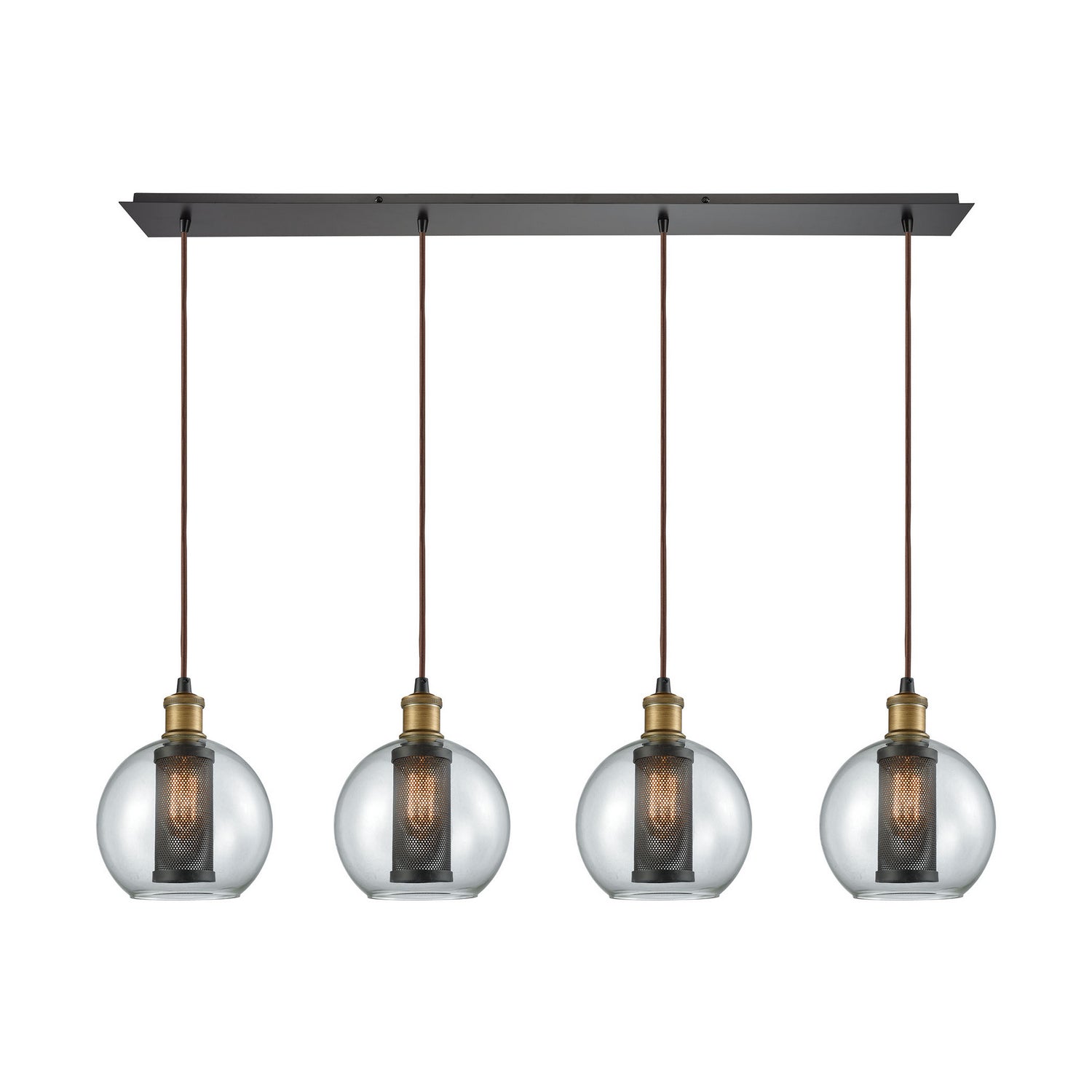 ELK Home - 14530/4LP - Four Light Pendant - Bremington - Oil Rubbed Bronze