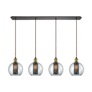 ELK Home - 14530/4LP - Four Light Pendant - Bremington - Oil Rubbed Bronze