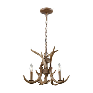 ELK Home - 16314/3 - Three Light Chandelier - Elk - Wood Tone