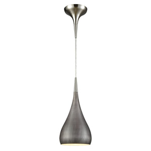 ELK Home - 31341/1WZ - One Light Mini Pendant - Lindsey - Satin Nickel