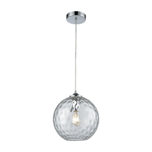 ELK Home - 31380/1CLR - One Light Mini Pendant - Watersphere - Polished Chrome