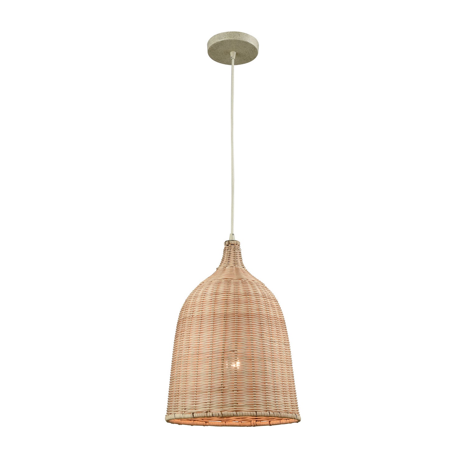 ELK Home - 31643/1 - One Light Mini Pendant - Pleasant Fields - Russet Beige