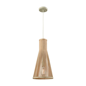 ELK Home - 31644/1 - One Light Mini Pendant - Pleasant Fields - Russet Beige