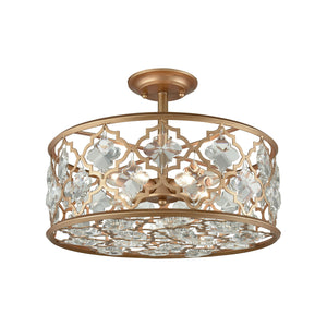 ELK Home - 32092/4 - Four Light Semi Flush Mount - Armand - Matte Gold