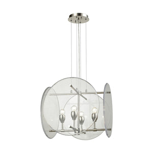 ELK Home - 32322/4 - Four Light Chandelier - Disco - Polished Nickel