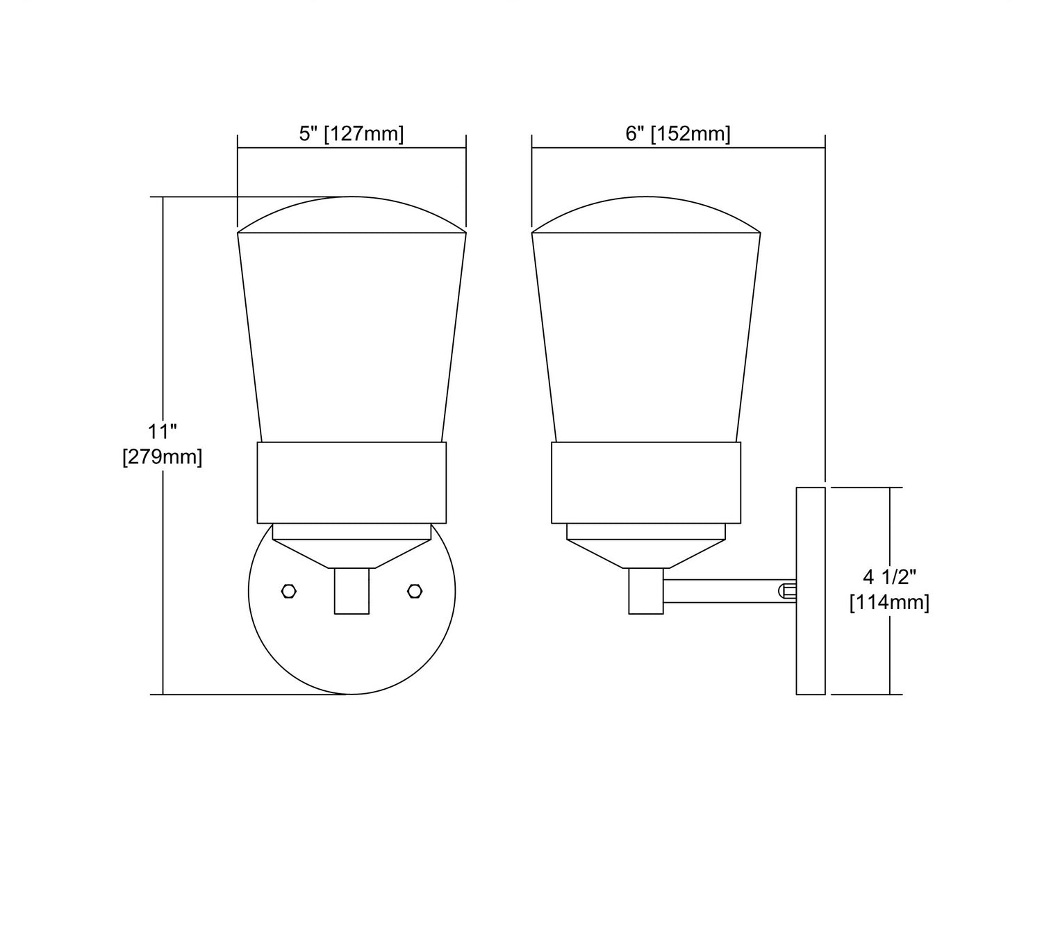 ELK Home - 45116/1 - One Light Outdoor Wall Sconce - Mullen Gate - Oil Rubbed Bronze