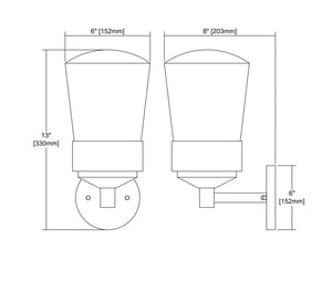 ELK Home - 45117/1 - One Light Outdoor Wall Sconce - Mullen Gate - Oil Rubbed Bronze